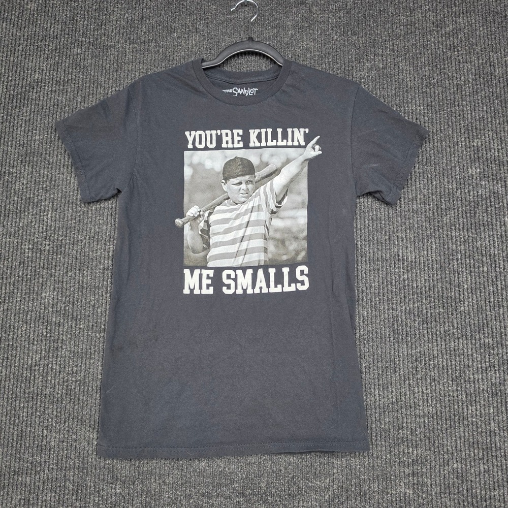 The Sandlot You're Killin' Me Smalls Graphic T-Shirt Black Small Ham Porter Tee